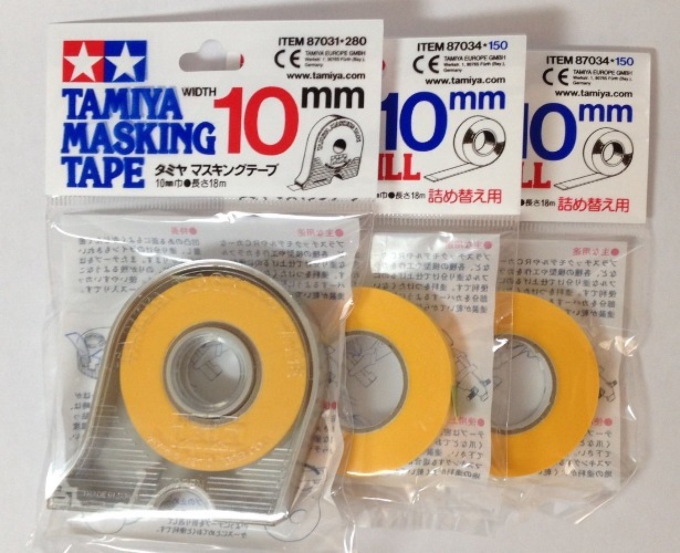 TAMIYA 10mm Masking Tape with 2pcs Refill - 