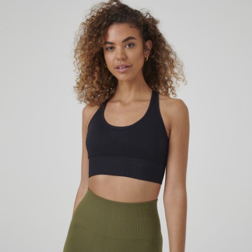 Core Support Sports Bra - Black / M