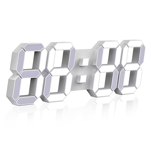 Digital Fururistic Wall Clock