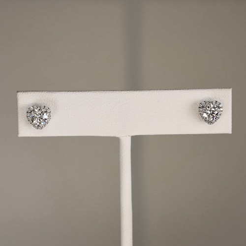 Brillance du Jardin Earrings - Heart