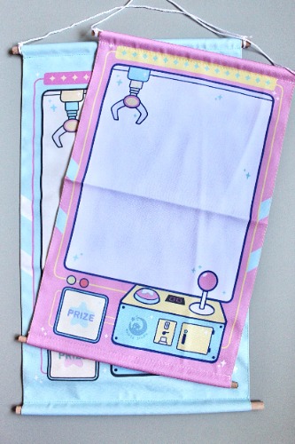 Crane Game Banner | Pink (sizing error - slighty smaller)