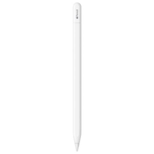Apple Pencil (USB‑C): Tot op de pixel nauwkeurig, kantelgevoelig en met een ongekend snelle reactietijd om notities te maken, te tekenen en documenten te ondertekenen. Opladen en pairen gaat via USB‑C