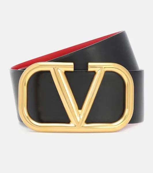 Wendbarer Gürtel VLogo Signature 70 aus Leder