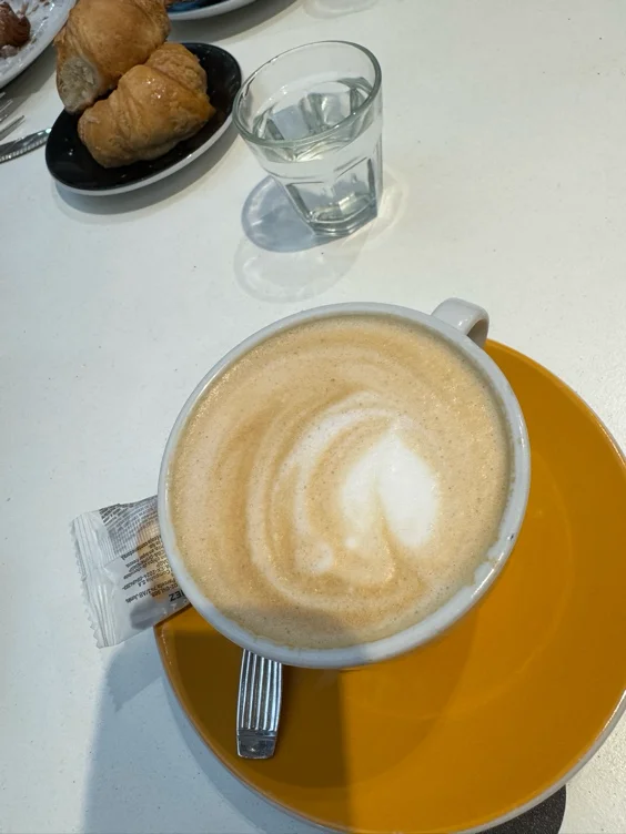 A little and sweet coffee