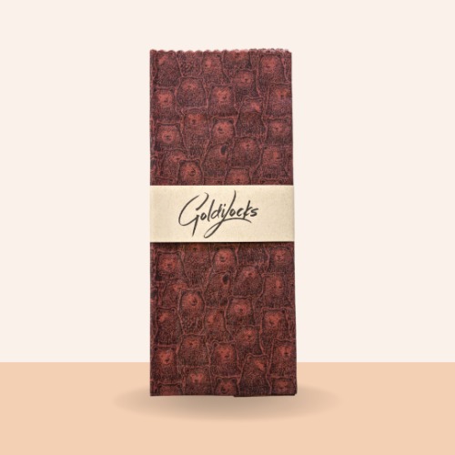 Beeswax Food Wraps: Sienna Bears Extra Large