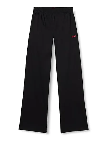 HUGO Damen Swirly Loungewear Pant - M - Black1