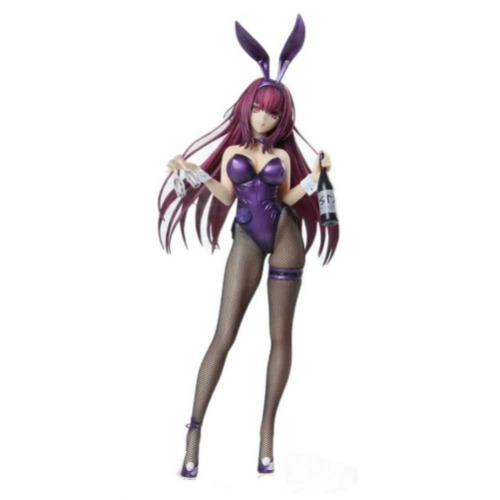 WENCY D'anime Fate/Grand Order Figurine d'action 3D PVC Scathach (Lapin Fille Version) Statue De Figurine Décoration De Bureau Collecter