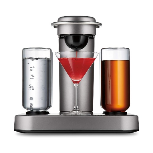 Bartesian Machine à préparer des cocktails - Mixology Home Bar - Shaker doseur de capsules pour boissons pré-mélangées à bouton-poussoir pour Margarita, Old Fashioned, Martini, Daiquiri et plus encore