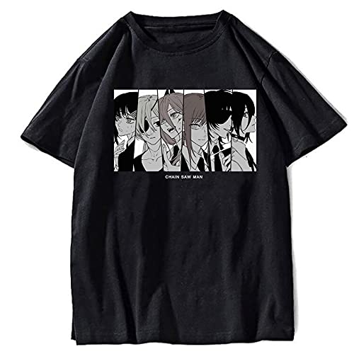 Anime Chainsaw Man été T-Shirts Chainsaw Man Denji Makima Power Reze Hoodies Chainsaw Man Denji Makima Pull T-Shirts Cosplay Sweatshirts xl