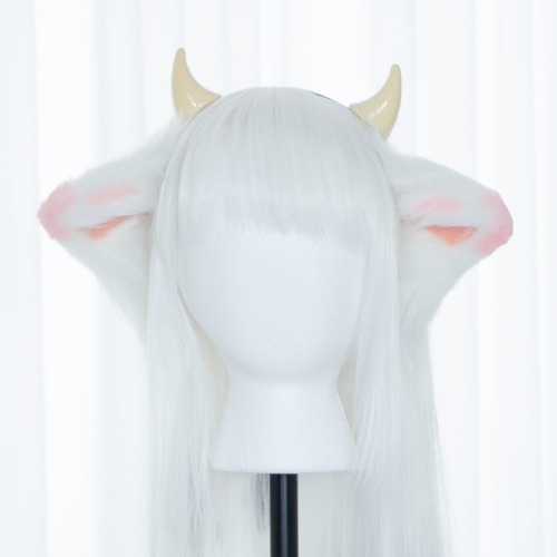 Cow Ears Headband - Pink