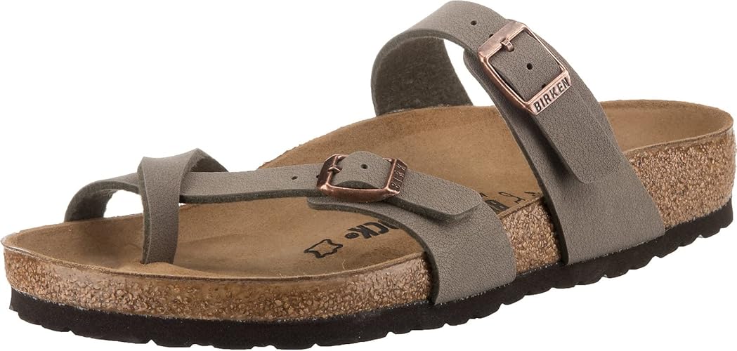 Birkenstock Women's Flip Flop Sandals, 0 - 9 - Grey Stone