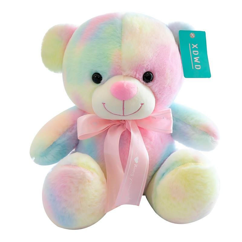 Colorful Plush Teddy Bears Valentine's - 1 / 35cm