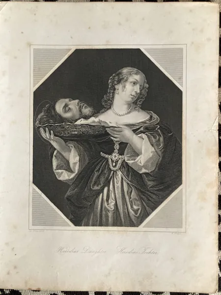 Set of 10 antique engravings