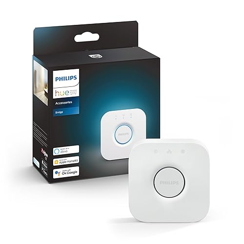 Philips Lighting 929001180642 Hue Bridge, Pont de Connexion, Blanc - Blanc - Pont - Unique