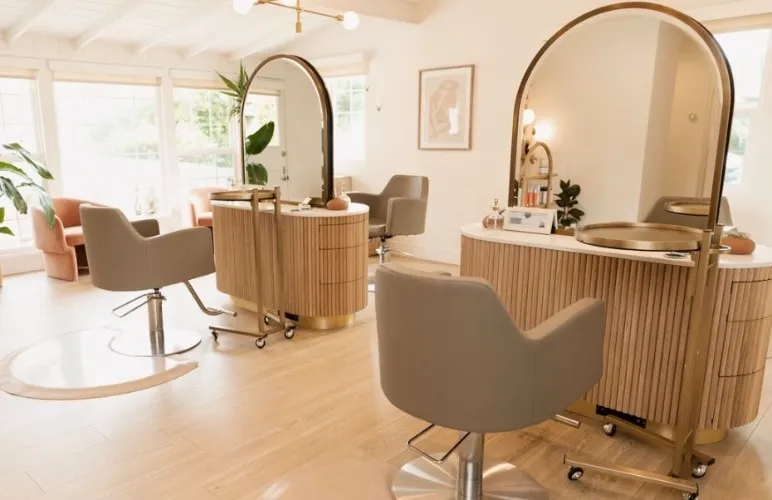 Bday hair salon visit