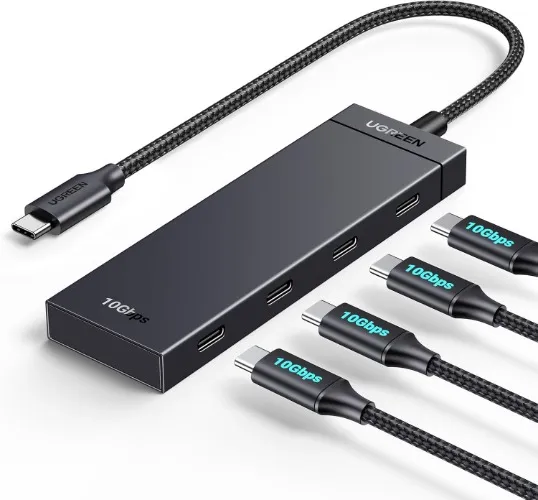 UGREEN 10Gbps Hub USB C vers 4 Ports USB C 3.2 Gen 2