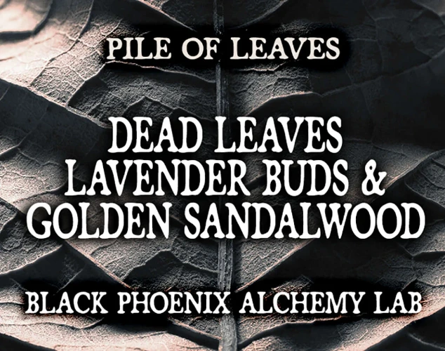 Dead Leaves, Lavender Buds, and Golden Sandalwood Perfume Oil