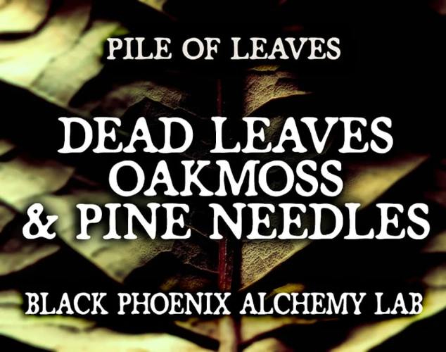 Dead Leaves, Oakmoss, and Pine Needles Perfume Oil