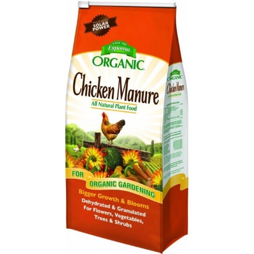 Espoma Chicken Manure Fertilizer | 25 lb Bag