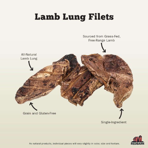 Lamb Lung Filets | Single - Case of 10