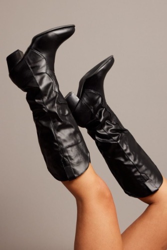 Black Cowboy Boots | 9