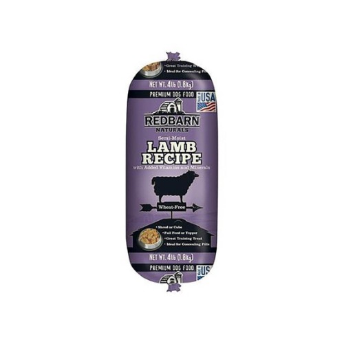 Redbarn Premium Dog Food Rolls | Lamb / 4 lb