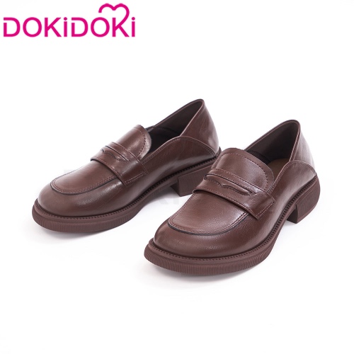 DokiDoki Brown Uniform Shoes
