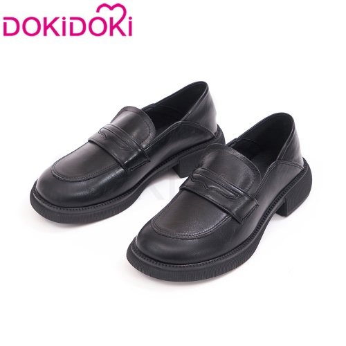 DokiDoki Black Uniform Shoes