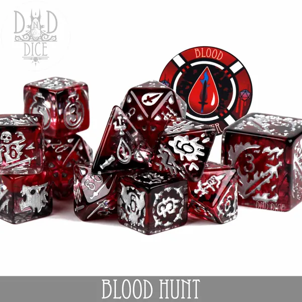 Blood Hunt 12 Dice Set