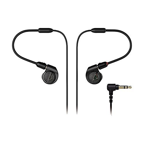 Audio-Technica ATH-E40 Professional In-Ear Monitor Headphones, Black - AUD ATHE40