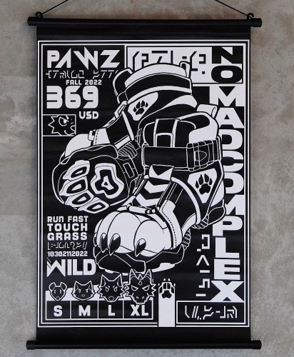 PAWZ - Wall Scroll | Default Title