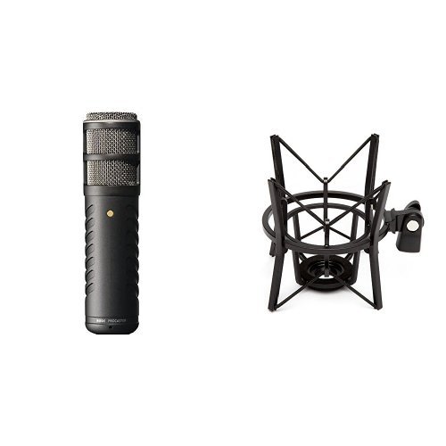 Rode Procaster Quality Dynamic Mikrofon + Røde elastische Mikrofonhalterung PSM1 Bundle