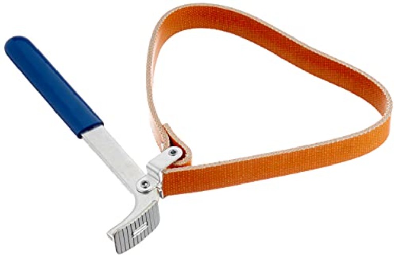 Brüder Mannesmann Werkzeug M 178 Ölfilter-Bandschlüssel, langes Modell - Single