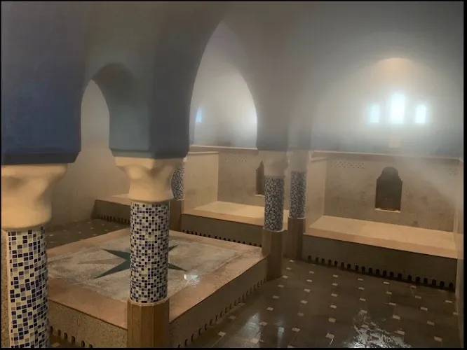 A hammam session including a massage