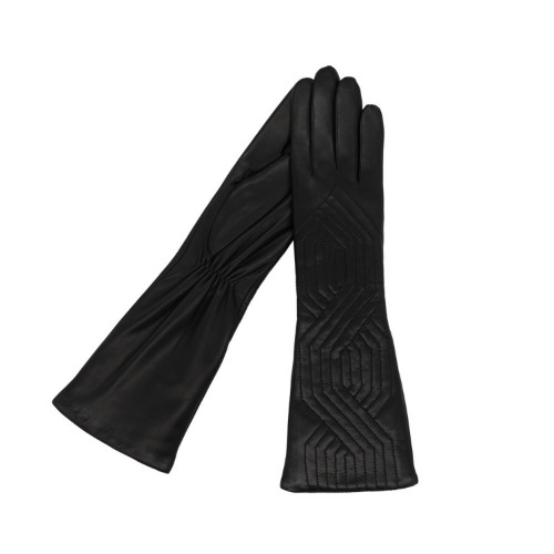 Georgia / Women's Leather Gloves-Black by Karma Leather Gloves