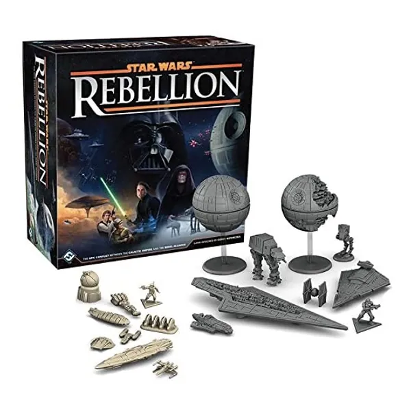 
                            Star Wars Rebellion Board Game | Strategy Game for Adults and Teens | Ages 14+ | 2-4 Players | Average Playtime 3-4 Hours | Made by Fantasy Flight Games
                        