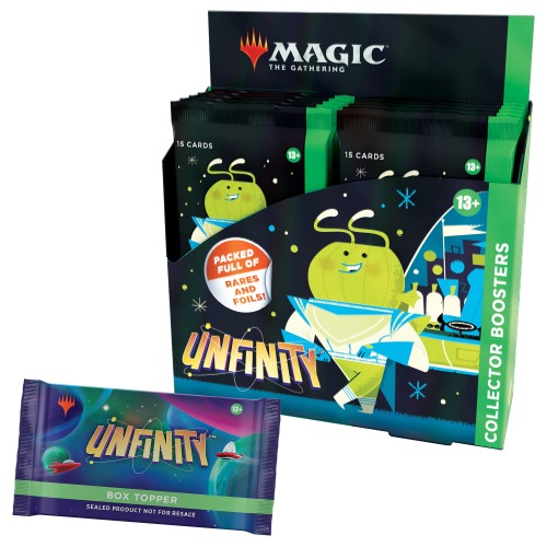 Magic the Gathering Unfinity 12 Boosters & Box Toppers