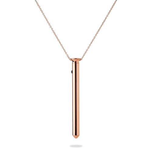 Crave Luxury Toys Vesper 2 Vibrator Necklace | Wearable Sex Toys Vibrating Necklace for Adults | Luxury Adult Toys & Adult Toy Accessories - Rose Gold