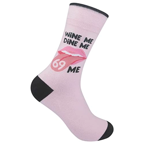 FUNATIC Funny and Crazy Socks with Sayings - Novelty Gifts for Men, Women, Teens