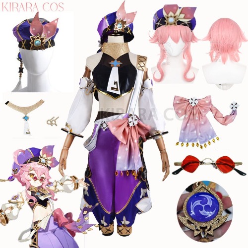 Genshin Dori Cosplay Costume Pink Wig Hair Genshin Impact Sumeru Cosplay Costumes Dori Outfits