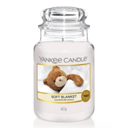 Yankee Candle 5038580003987 Jar Large Soft Blanket YSDSB1 - One Size - Soft Blanket