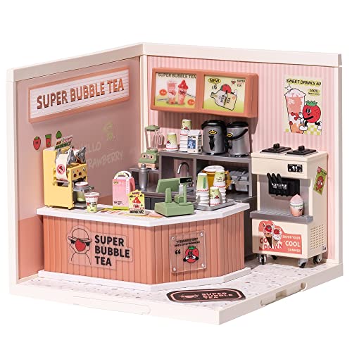 Rolife Model Building Kit 4.Double Joy Bubble Tea