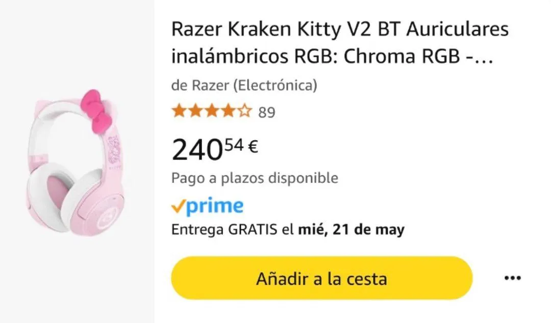Razer Kraken Kitty V2 🌸 l 240€