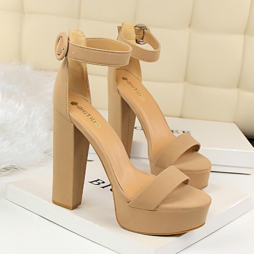 Sugarbaby Heels - Khaki / 6