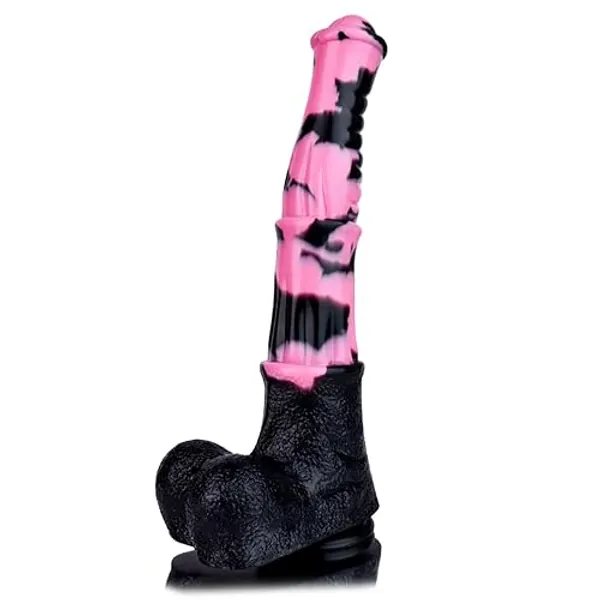 realistischer Pferde-Fantasie-Dildo, fiktive Anime-Kreatur Dildo, Fandom sinnliche Sexspielzeug für Erwachsene Masturbation, sexuelle Stimulation Gerät (XXL-geckenhaft)