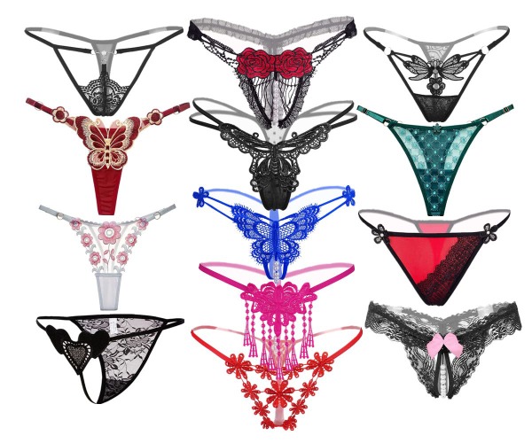[ZGIYIM] 13枚セット セクシー下着tバック レディース過激ランジェリーショーツ 下着 過激 女性用 福袋 ソング 可愛い ティーバック レース tばっぐ セクシーランジェリー かわいい 紐パン 透け感 てぃーばっく パンティー Sexy Gストリング
