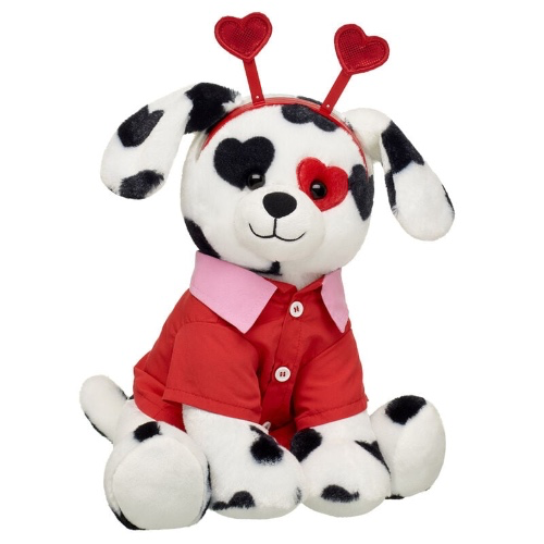 Be Mine Dalmatian Plush Toy Love Bug Set | Build-A-Bear®