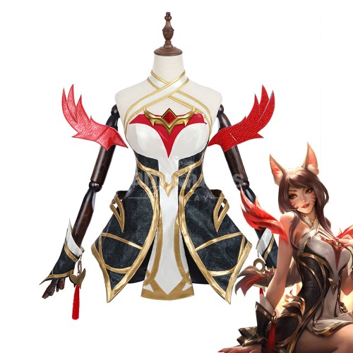 Game League of Legends Cosplay Ahri Cosplay Costume - S