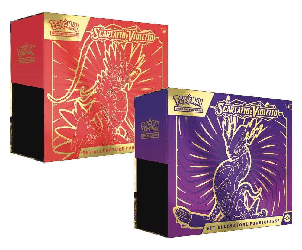 Pokemon Set Allenatore Scarlatto & Violetto - Uno a Caso - Koraidon o Miraidon - Lingua Italiana (ITA)