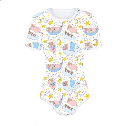 Sleepy Sheep Onesie - M